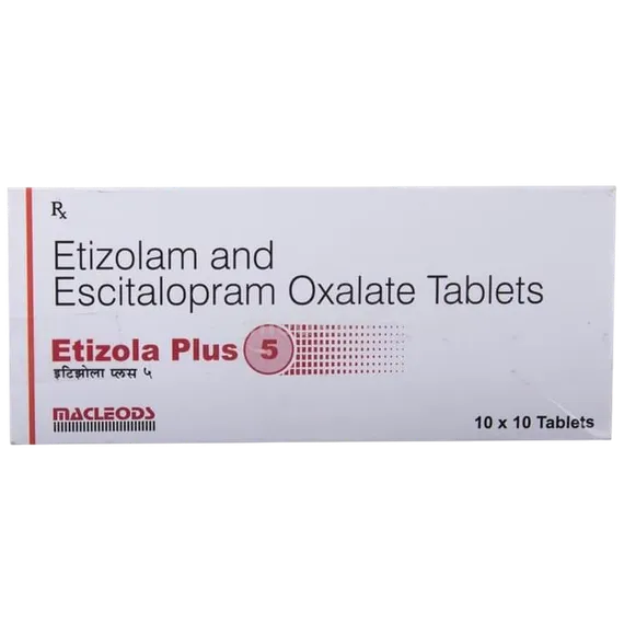 etizola plus 5mg tablet 10's